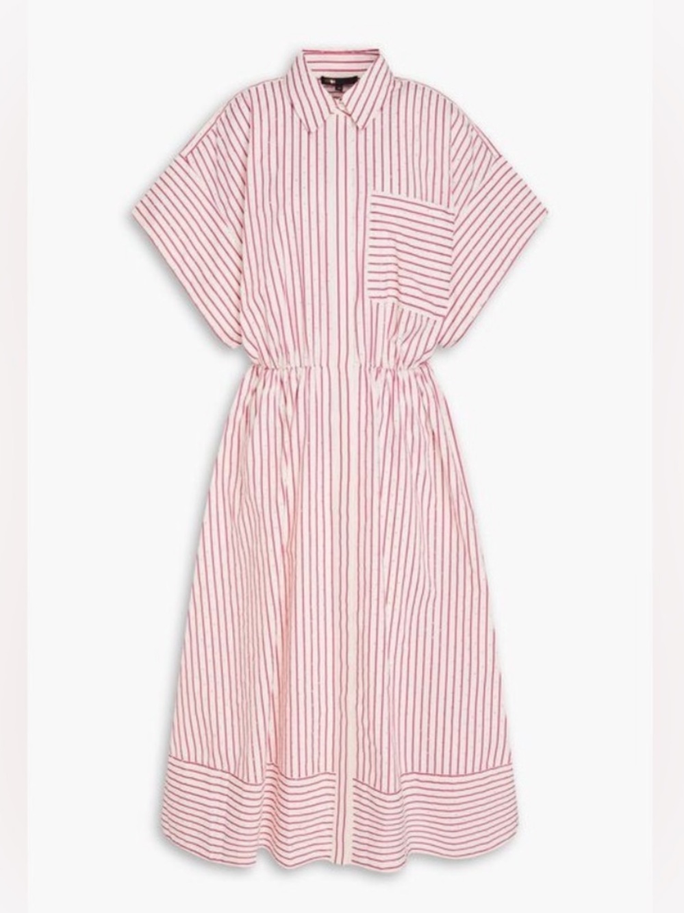 Maje Revanna Crystal Shirtdress